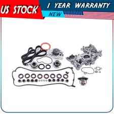 For 94-02 Acura Honda VTEC 2.2L 2.3L F23 Timing Belt Kit Water Pump Thermostat
