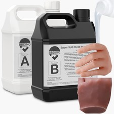 BBDINO 00-30 Super-Soft Silicone Rubber 1 Gallon 140 Oz Flesh-Like, Skin Safe