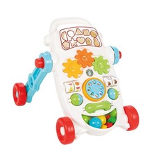 Lauflernwagen mit Soundeffekten, Lauflernhilfe mit Spielzeugzubeh&ouml;r, Babywalker