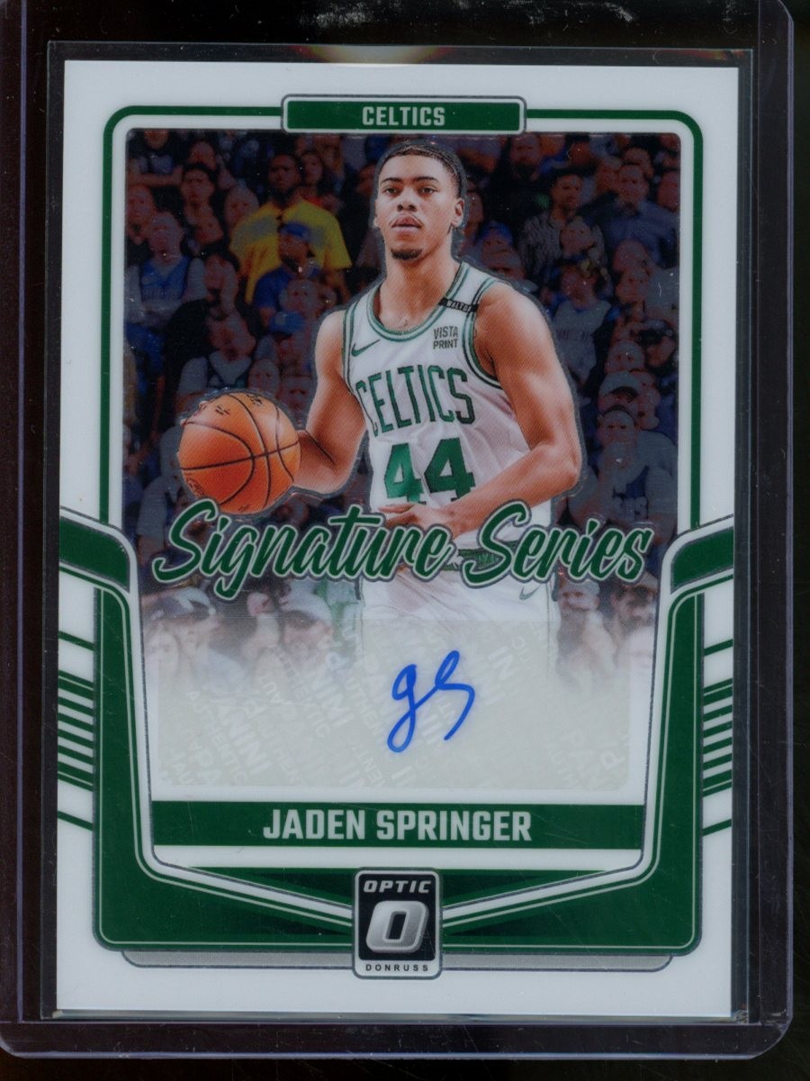 2024-25 Donruss Optic Jaden Springer Signature Series Auto #SS-SPR