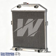 At Aluminum Radiator Fits 1942-1948 Ford Deluxemercury Pickup Flathead Engine