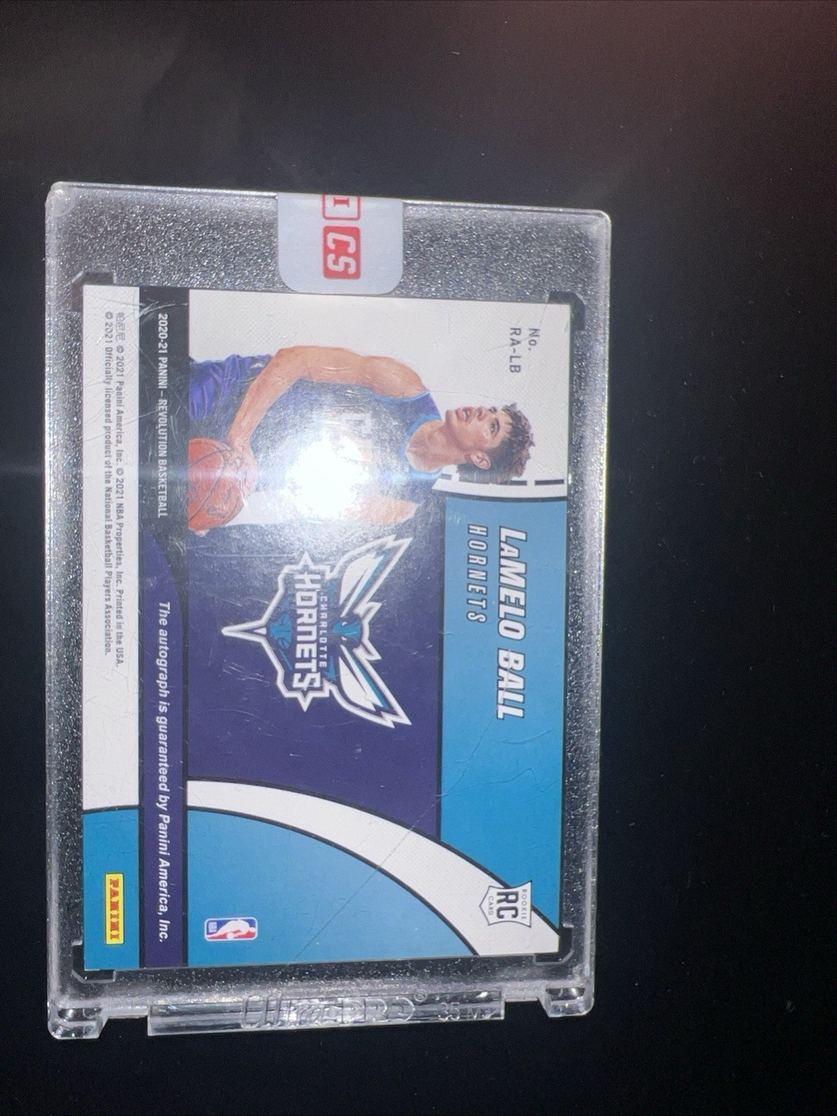 2020-21 Panini Revolution Lamelo Ball RC Rookie Auto #RA-LB