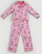 Strawberry Shortcake Girls 2 piece pajamas SMALL 6/6 long sleeve pant pink