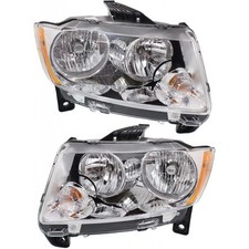 For Jeep Grand Cherokee Headlight 2011 2012 2013 Pair Driver And Passenger Dot For Jeep Grand Cherokee Headlight 2011 2012 2013 Pair Driver And Passenger Dot