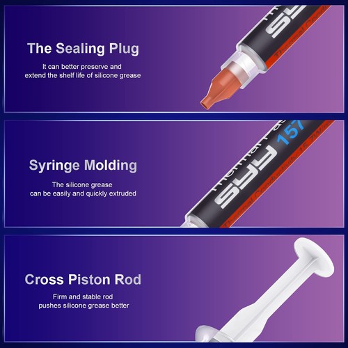 Thermal Paste, Syy 2 Grams Cpu Paste Thermal - Afbeelding 7 van 7