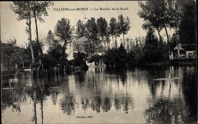 Ak Villiers-sur-Morin Seine et Marne, Le Moulin de la Sault - 2703660