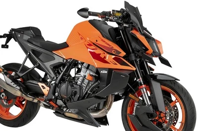 Bugspoiler Puig pour Ktm 990 DUKE, 990 DUKE R (Année 2024-2026) - Noir mat - Photo 1/4