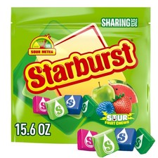Starburst Sour Fruit Chews 1 LB Bulk Assorted Sour Chewy Candy