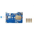 MPS2280P PCIE M.2 NVME SSD HAT für 5, Unterstützt 2280 2230 2242 Gen 3 Erw3135