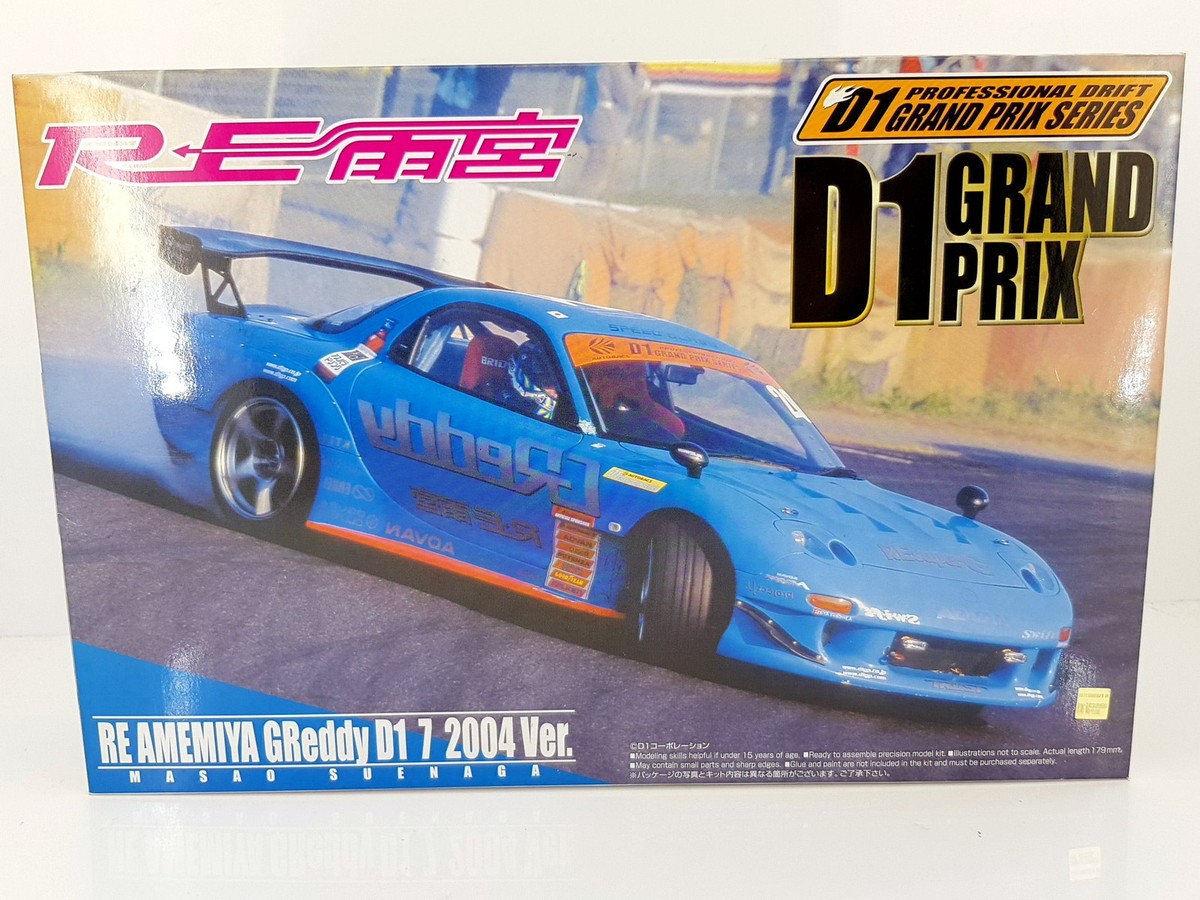 tomo  アンファティ Aoshima 1/24 scale D1 Grand Prix RE Amemiya Greddy RX-7 FD3S 2004