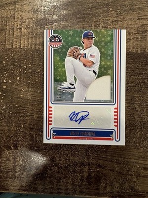 2025 Panini Stars & Stripes USA #NTS-NP Nico Partida 18U Patch Auto #/199