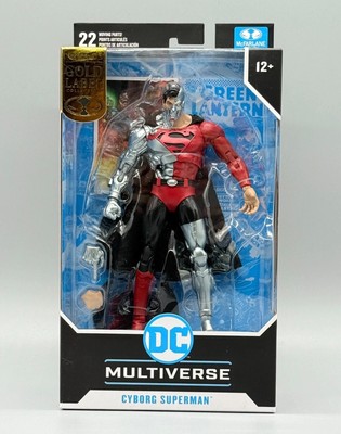 Dc Multiverse Cyborg Superman Revenge of the Green Lanterns Gold Label