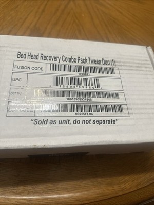 TIGI Bed Head Recovery Moisture Rush Shampoo and Conditioner 25.36 FL OZ /750 mL