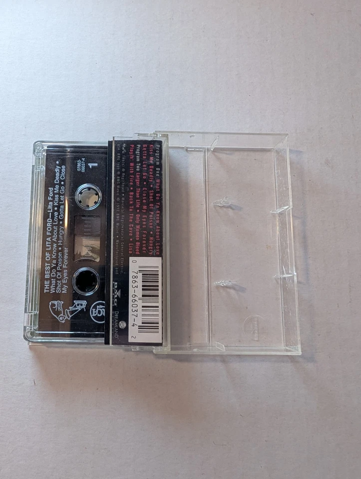 Кассета Lita Ford The Best Of Lita Ford 1992 RCA Dreamland - Изображение 2 из 3