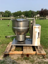 Kettle Tilting 40gal Groen DHT/1-40 LP gas Tested