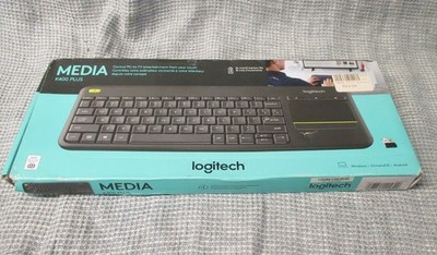 Logitech Wireless Touch Keyboard Media K400 Plus | New - Sealed