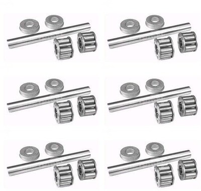 6 PK Wheel Bearing Kit Fits Scag ZTR Turf Tiger Model for 481551 Caster Wheel