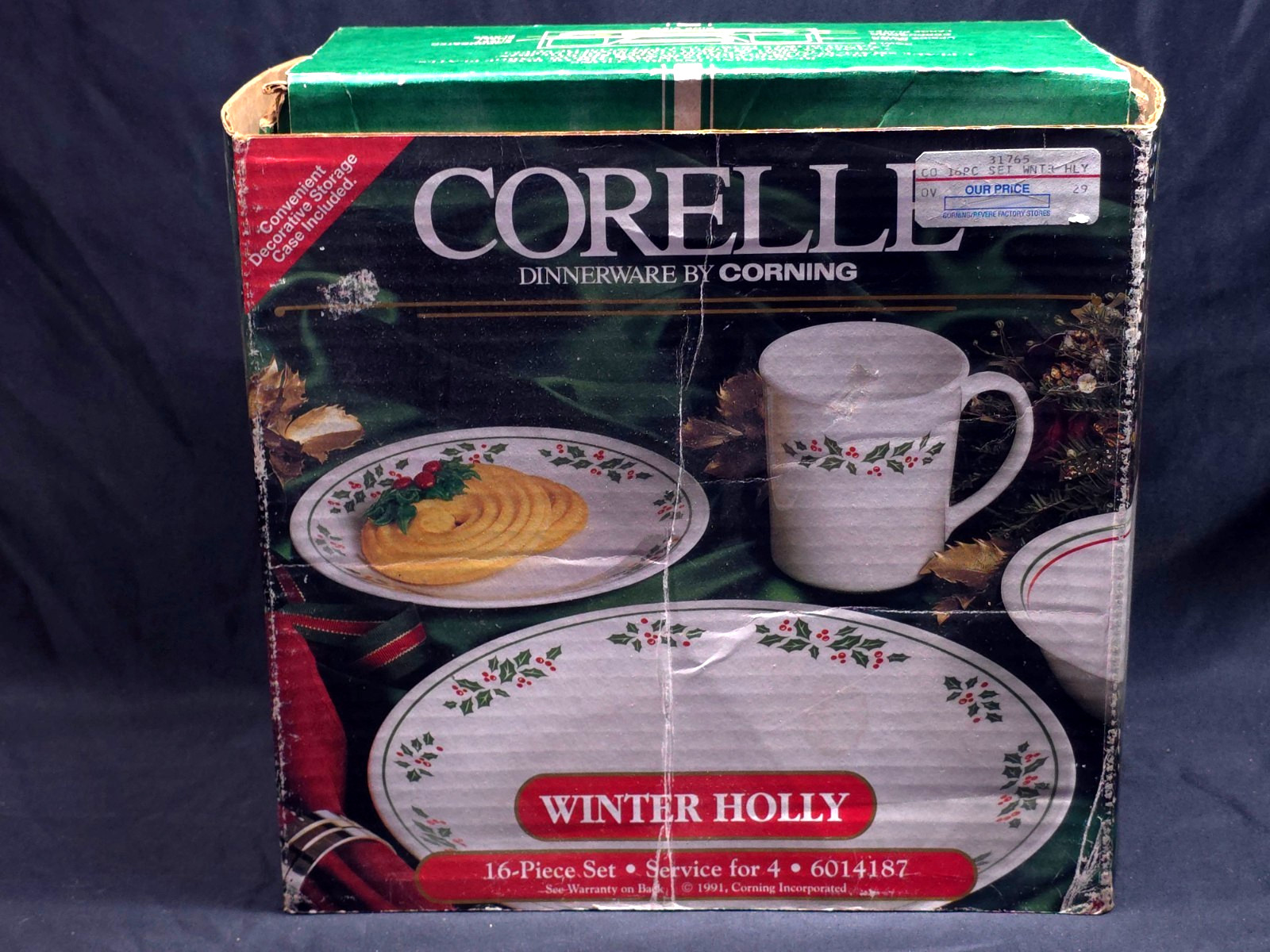 Service For 4 Christmas Nib 1991