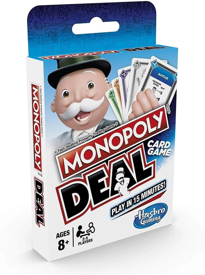 Monopoly Deal Card Game | Fun Family Party Game |  English Deck ( US VERSION) - Image 4 of 4
