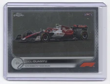 2022 Topps Chrome Formula 1 Zhou Guanyu Alfa Romeo Racing Orlen #126