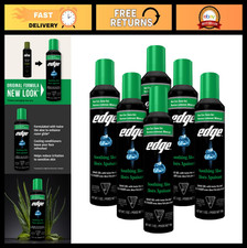 Soothing Aloe Shaving Gel for Men - 7 oz 6 Pack Reduces Irritation, Moisturi