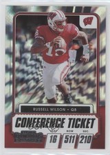 2021 Panini Contenders Draft Picks Conference Ticket /199 Russell Wilson #3 9o3