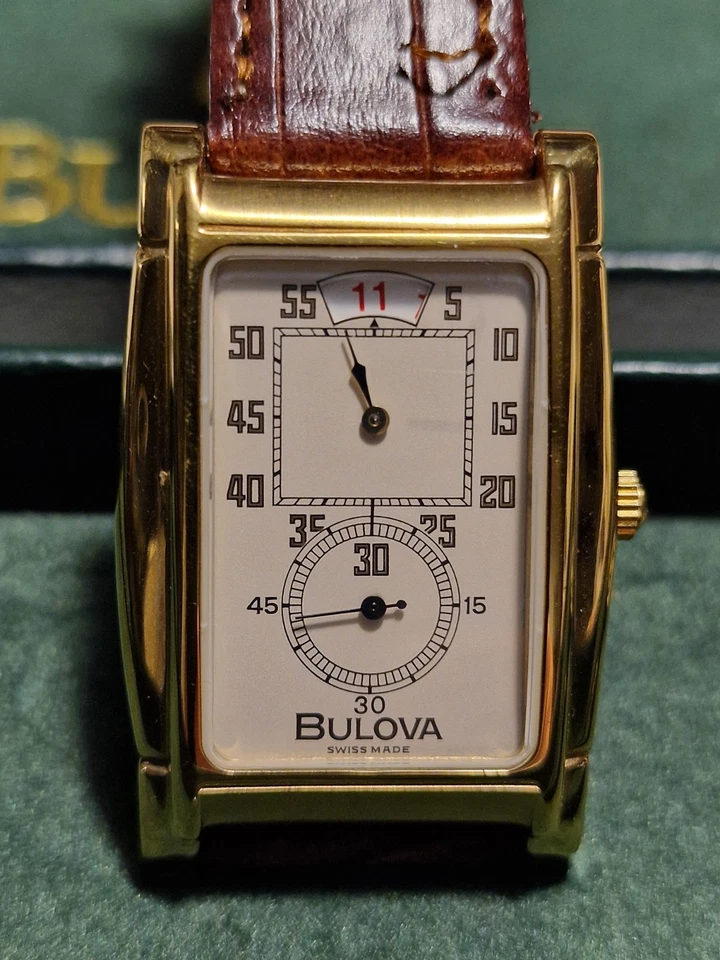 Raro orologio Bulova regulator saltarello a carica manuale swiss made watch  - Image 4 of 4