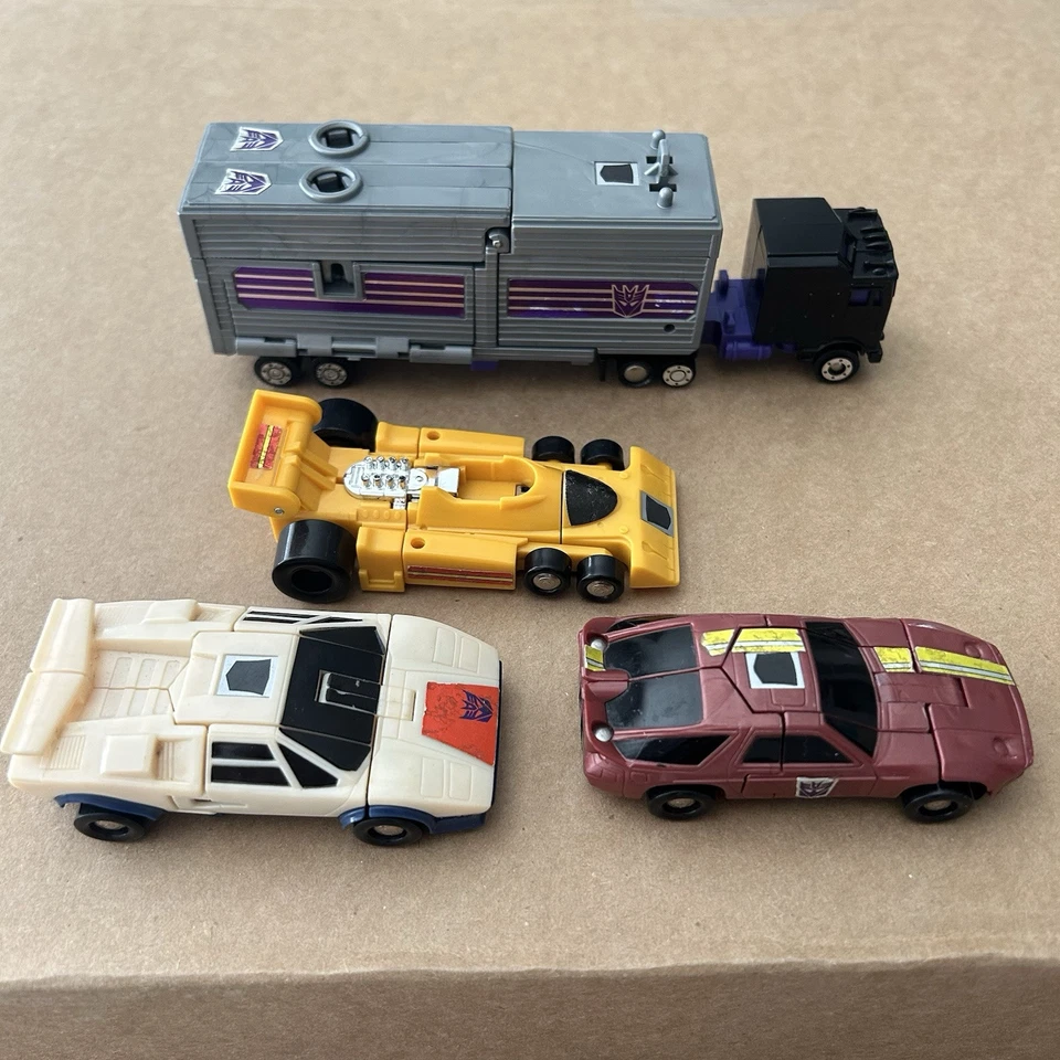Transformers G1 Stunticons 1986 casi completo - Juego de 4 - All Transform  Foto 4 de 4