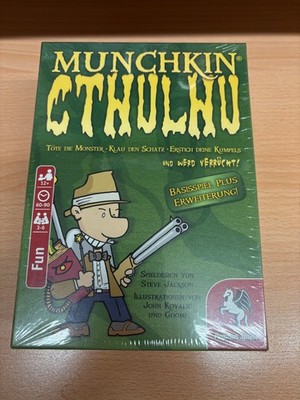 Pegasus Spiele Kartenspiel Munchkin Cthulhu 1+2 von Steve Jackson 17189G