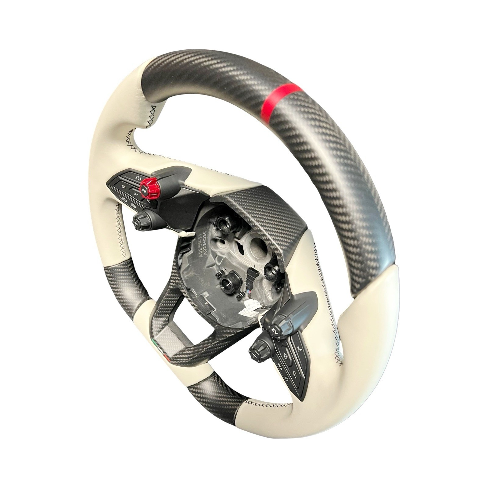 GENUINE LAMBORGHINI Revuelto Temerario SPORT CARBON FIBER STEERING WHEEL POLAR