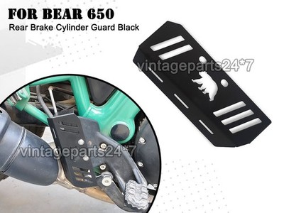 Für Royal Enfield Bear 650 Hinterer Bremszylinderschutz aus Edelstahl   Schwarz