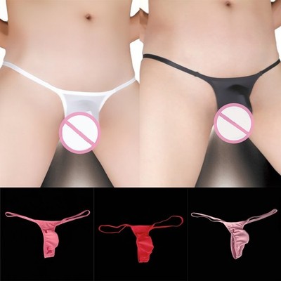 Unterwäsche Unterhose Leichte Dehnung Regulär T Zurück G-String Herren