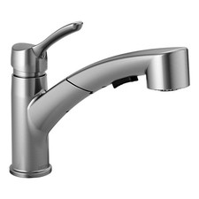 Delta 4140-DST Collins Pull-Out Spray Kitchen Faucet - Arctic Stainless