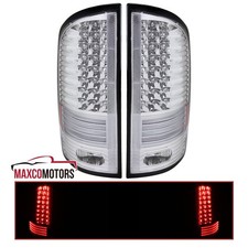 Tail Lights Fits 2002-2006 Dodge Ram 1500 2500 3500 Led Rear Brake Lamps Pair
