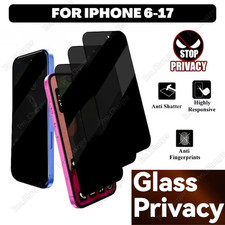 Wholesale Privacy Glass Screen Protector Lot For iPhone 17 16 15 14 13 12 11 XR