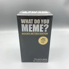 NEW SEALED What Do You Meme? Bigger Better Edition: Fresh & Classic Cards