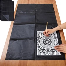 5 Sheets Large Carbon Paper for Tracing 20.3 X 36 Inch Graphite Transfer Paper W