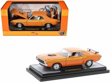 1971 Dodge Challenger Rt 440 Orange With Yellow Stripes And White Interior Limi