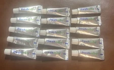 Freshmint Anticavity Fluoride Toothpaste 0.6oz EXP 12/25 Lot Of 15