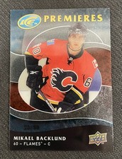 2009-10 UPPER DECK ICE MIKAEL BACKLUND #173 ROOKIE #ed 23/99