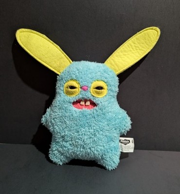 Fuggler Rabid Rabbit Blue Funny Ugly Monster Plush Snuggler Edition Teeth 2018