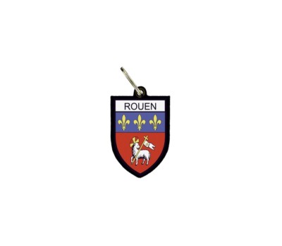 schlüsselanhänger schlüsselband flagge flaggen wappen stadt frankreich rouen