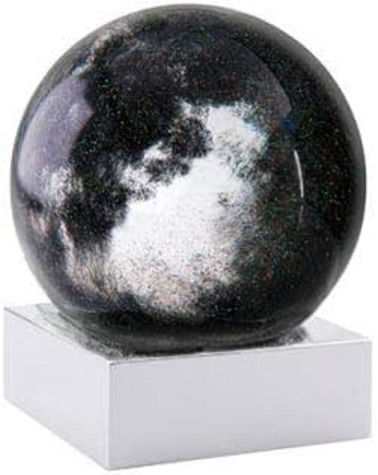 CoolSnowGlobes Eclipse Night Sky Snow Globe. NEW
