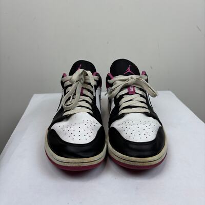 Nike Jordan 1 Low Fuschia Sneakers Shoes Men