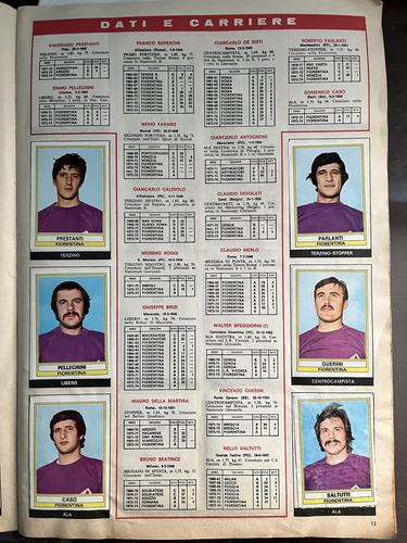 ALBUM PANINI 1973-1974 CAMPIONATO ITALIANO DI CALCIO - Foto 6 di 20