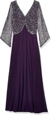 j kara formal gown Plum sz 10