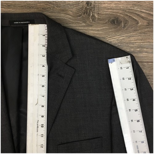 KENNETH COLE Mens Blazer Sport Coat Casual Jacket Size 50L Slim Fit Wool Suit - Picture 8 of 12
