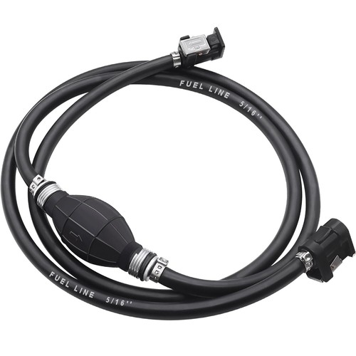 6.56FT Boat Motor Fuel Line Hose Outboard Primer Bulb Assembly ID 5/16