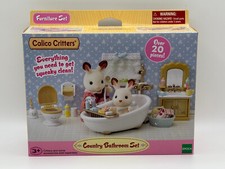 Calico Critters Country Bathroom Set Sylvanian Families New in Box