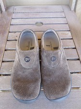Merrell Encore Free Suede Mules Womens size 6.5